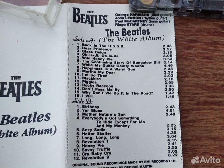 Аудиокассета The Beatles