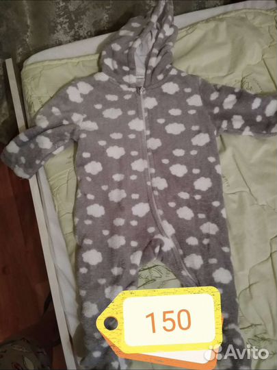 Комбинезон для девочки теплый