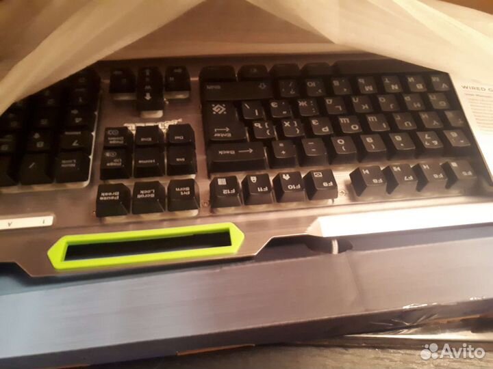 Клавиатура Defender Stainless Steel GK-150DL