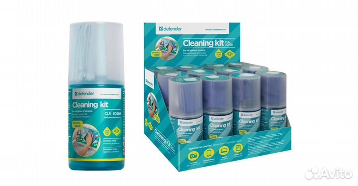 Очищающий спрей для всех типов экранов defender CL
