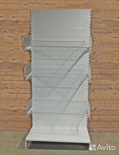 Стеллаж торговый Нордика и Водолей в наличии