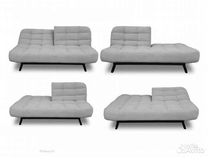 Диван серый Абри Вивальди 07