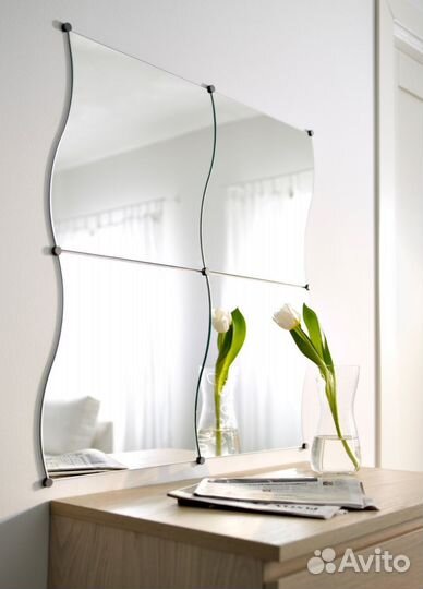 Зеркала IKEA крабб 4 шт