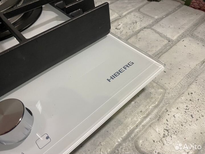 Газовая варочная поверхность hiberg VM6145 W Белая