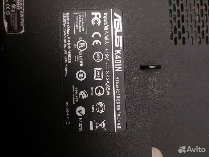 Asus K40IN