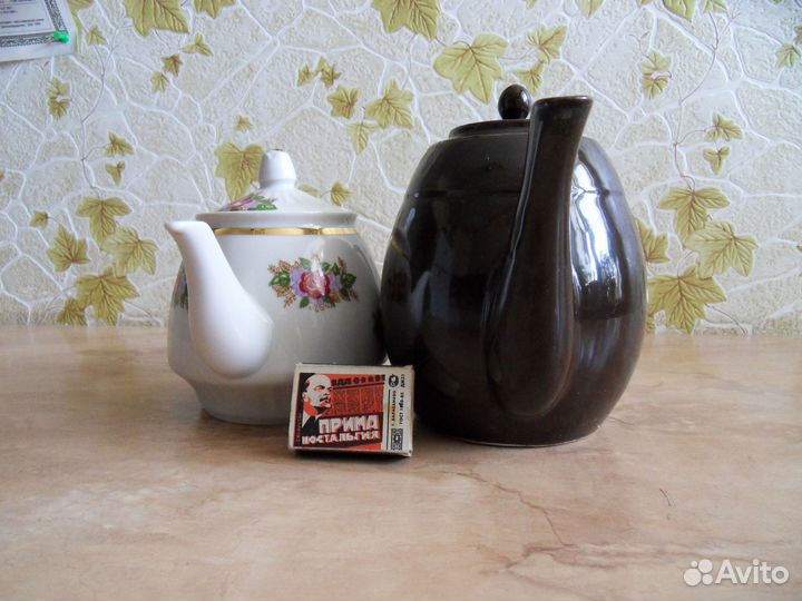 Чайник заварочный, сахарница, бочонок, ёмкость