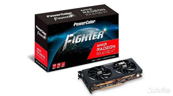 PowerColor AMD Radeon RX 6700 XT 12 GB Гарантия Tr