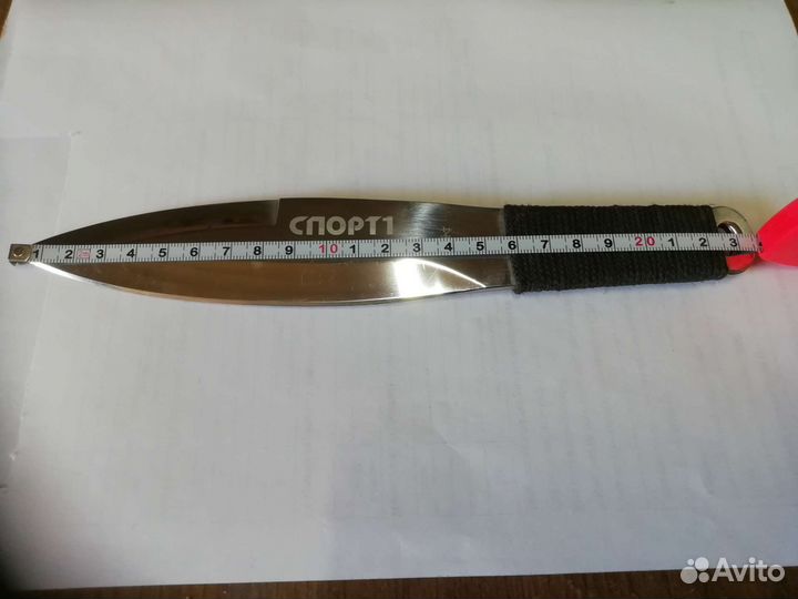 Нож не складной