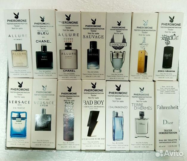 Тестеры женские и мужские