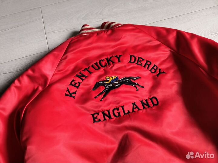 Kentucky Derby bomber jacket vintage