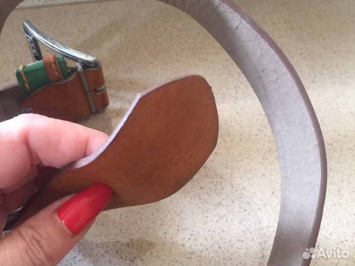 Ремень женский кожа на стройную девушку