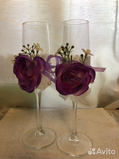 Свадебные бокалы