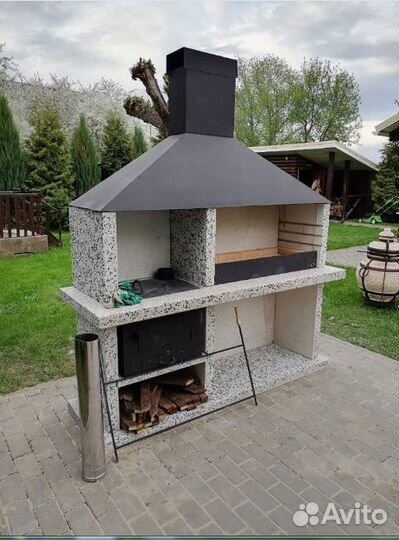 Модульная мангальная зона