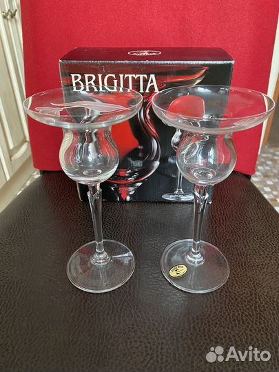 Набор подсвечников Богемия новый