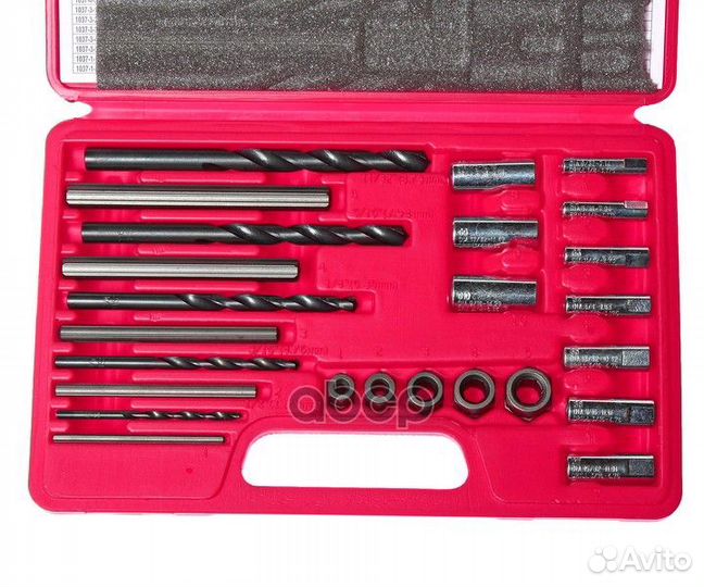 Набор экстракторов обломанных болтов 25 пр: 5-1