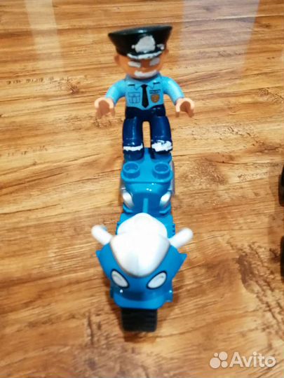Lego duplo машинка и мотоцикл