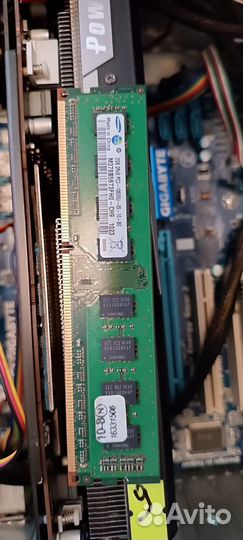 Материнская плата 1156 с процессором