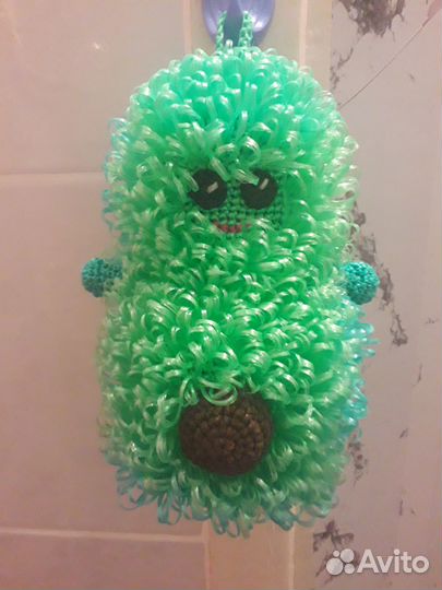 Мочалка-игрушка