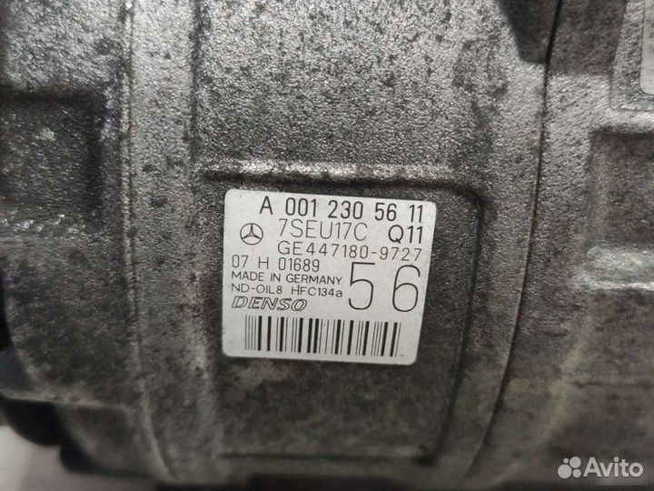 Компрессор кондиционера Mercedes OM646