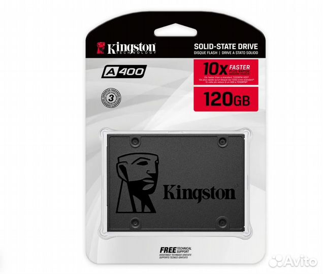 120 гб Внутренний SSD-диск A400 (SA400S37/120G)