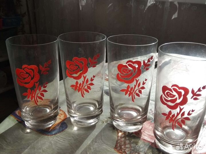 Стаканы ссср, бокалы