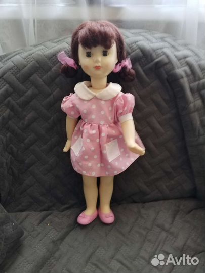 Кукла СССР Загорская редкая паричковая