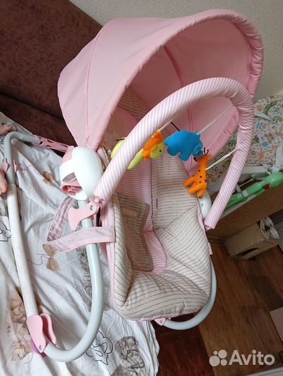 Шезлонг детский