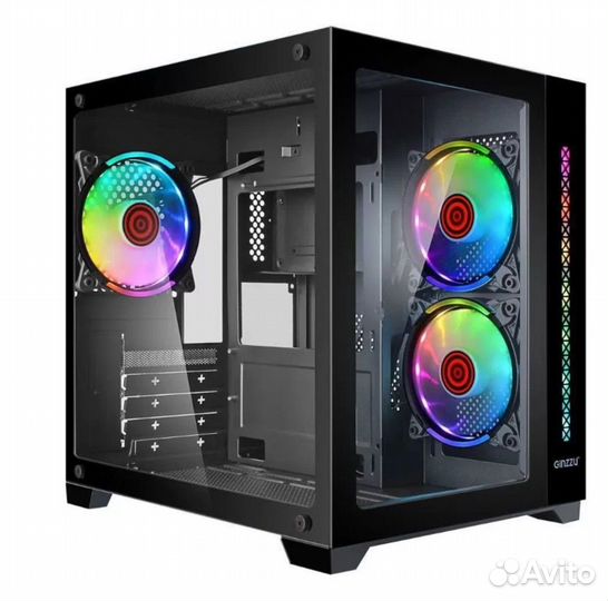 Корпус для компьютера аквариум новый