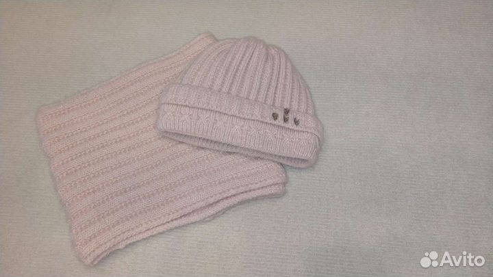 Комплект шапка и снуд