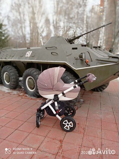 Коляска 2 в 1 adamex Barletta