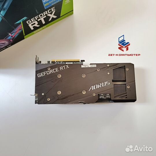 Видеокарта Gigabyte Aorus Master RTX 3060 TI 8Gb