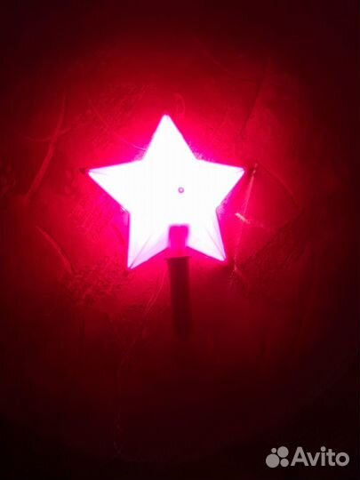 Звезда электрическая на ёлку СССР