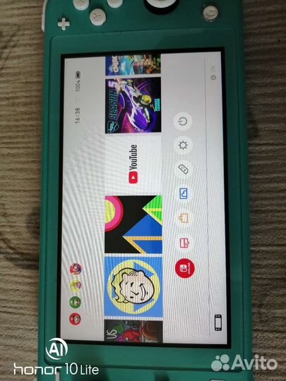 Nintendo Switch lite с играми