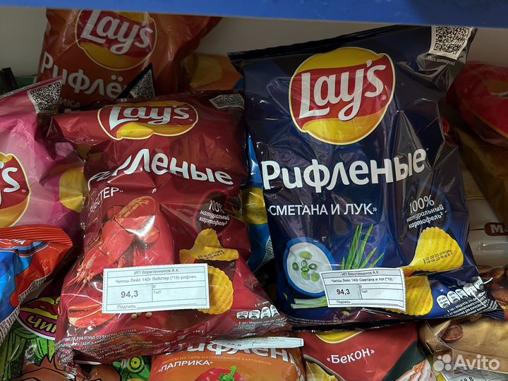 Чипсы lays