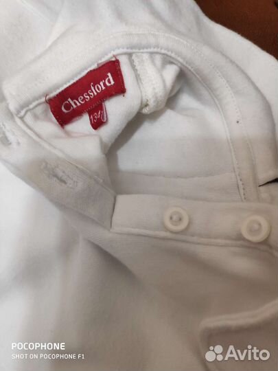 Блузка белая для девочек