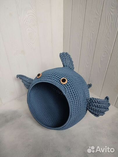 Домик-рыбка для кота