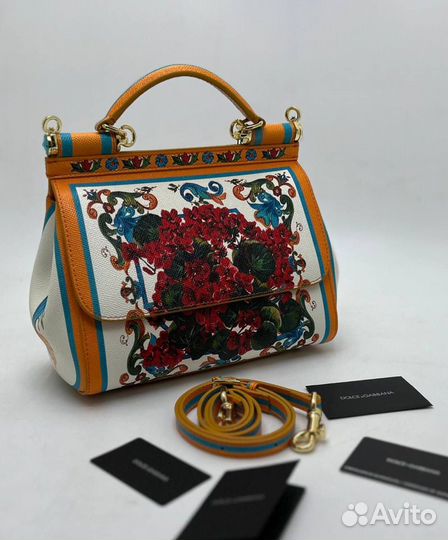 Сумка женская натуральная кожа Dolce Gabbana