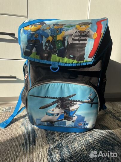 Рюкзак лего/lego школьный полиция