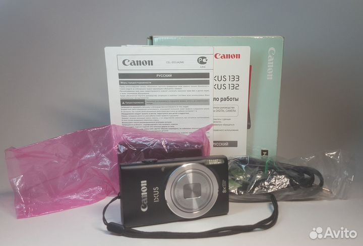 Цифровой фотоаппарат Canon ixus 132