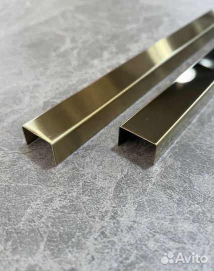 Полоса под латунь для стен, дверей и мебели