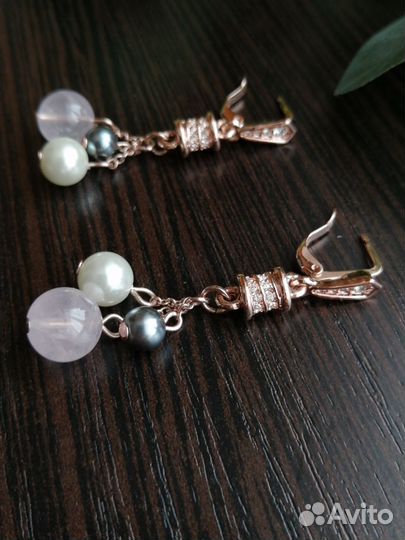 Серьги флоранж