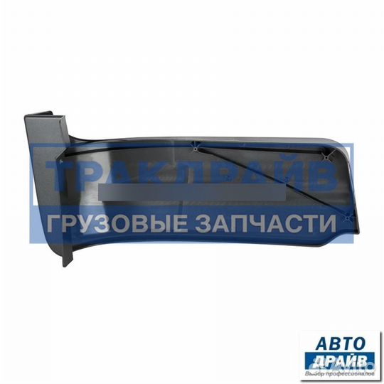 Угол бампера левый серый пластик TGA XXL M3090102