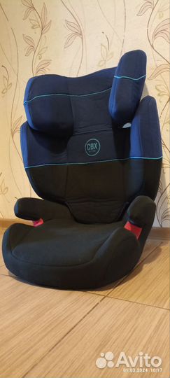 Автокресло с изофикс cybex free fix 15-36