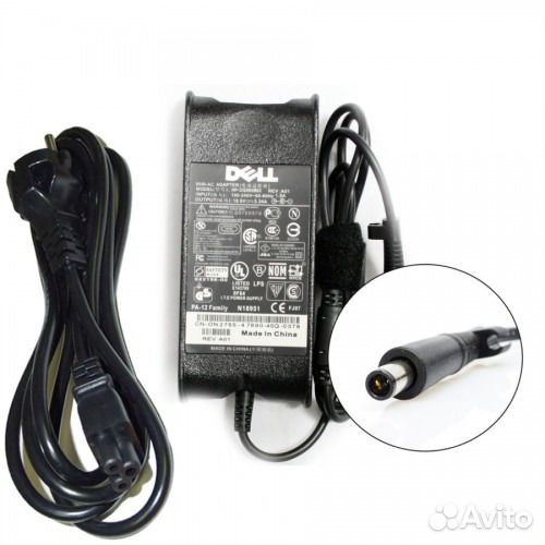 Зарядка для ноутбука Dell 19,5V 4,62A(90W) с иглой