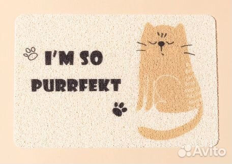 Коврик под миски и туалет для животных