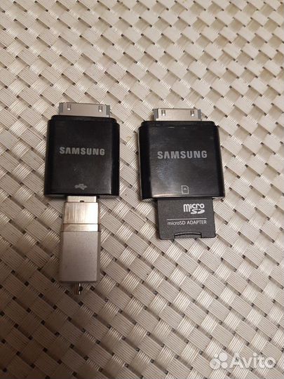 Переходники usb и sd для samsung tab-10