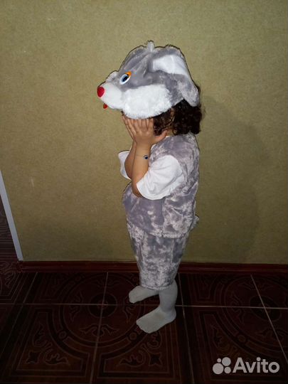 Костюм зайца на утренник в дет.сад