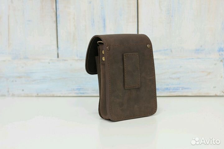 Мужская сумка кожаная небольшая