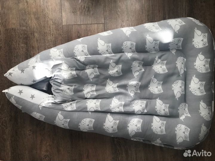 Бортик-кокон Sweet Baby Grigio,серый