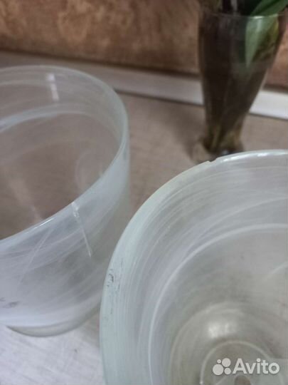 Горшки стеклянные д/орхидей